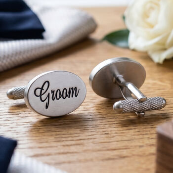 Groom Cufflinks, 3 of 4