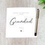Personalised 1st Birthday As Grandad Birthday Card, thumbnail 3 of 4