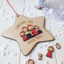 Personalised My Family Christmas Star Decoration, thumbnail 3 of 8