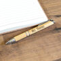 Personalised Wooden Bamboo Pen, thumbnail 2 of 2
