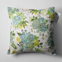 Echeveria Pillow Cover With Green And Yellow Colours, thumbnail 5 of 7