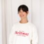 First Christmas As Mummy Embroidered Personalised Sweatshirt Jumper, thumbnail 5 of 9