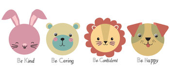 Be Kind Be Strong Be Brave… Animal Water Bottle, 5 of 5
