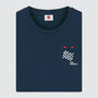 Race Weekend Navy Motorsport T Shirt, thumbnail 1 of 6