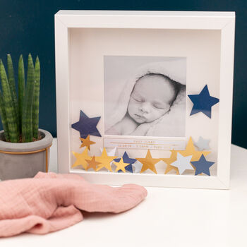 Personalised Baby Confetti Frame, 2 of 4