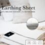 Organic Cotton Earthing/Grounding Bed Shees, thumbnail 1 of 5