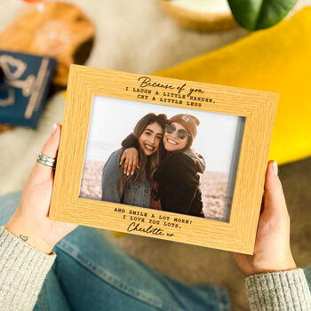 Personalised Mother And Daughter Friendship Photo Frame, 8 of 10
