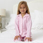 Personalised Girl's Candy Stripe Pyjamas, thumbnail 1 of 4