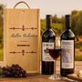 Personalised Malbec Classic Red Wine Gift Set Collection, thumbnail 1 of 5