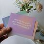 Set Of 16 Pastel Affirmation Cards, thumbnail 3 of 8