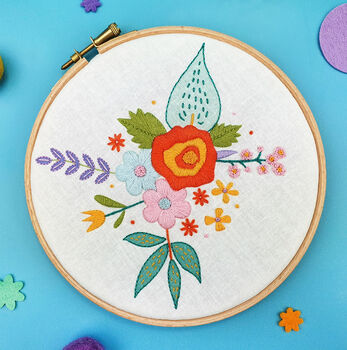 Floral Bloom Embroidery Kit, 5 of 8