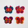 Felt Butterfly Hair Clip, thumbnail 1 of 5