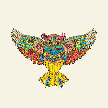 'Native Owl' Print, 3 of 3