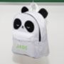 Personalised Panda Backpak, thumbnail 1 of 3