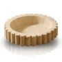 Hand Carved Travertine Wall Tray, Natural Stone, thumbnail 2 of 2