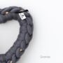 Chunky Heart Wool Wreath With Lights, thumbnail 7 of 12