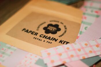 Petal And Pop | Foliage Paper Chains Kit, 4 of 9