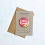 Fun Colourful Retro Ticket Wedding Invitation, thumbnail 6 of 6