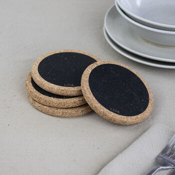 Cork Placemats And Coasters | Black Hole, 2 of 6