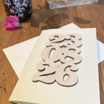 Personalised Save The Date Card, 3 of 8
