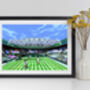 Wimbledon Tennis Illustration Art Print, thumbnail 2 of 3