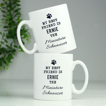 Personalised Paw Print Mug For Dog Lovers, 2 of 3