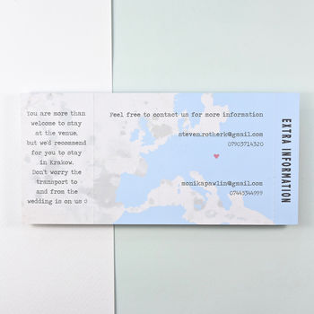 Boarding Pass Save The Date Vintage Style, 4 of 10