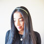 Iridescent Glitter Headband, thumbnail 9 of 10
