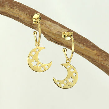 Moon And Star Hoops, 2 of 4