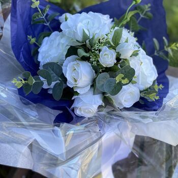 White Rose Gift Bouquet, 12 of 12