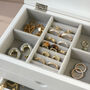 Live By The Sun, Love By The Moon White Jewellery Box, thumbnail 2 of 4