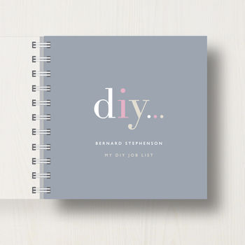 Personalised Dad's 'Diy' To Do Small Notebook, 7 of 10