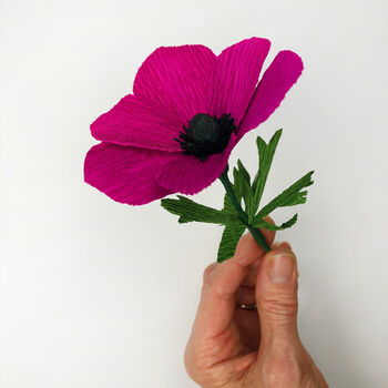 Paper Flower Kit Anemone, 6 of 11