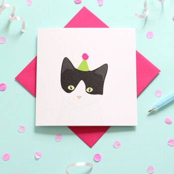 Birthday Cat Card, Multiple Breed Options, 4 of 12