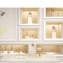 Monaco D’or Gold Cream Blossom Ombré Jewellery Stand, thumbnail 2 of 3