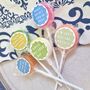 Cheeky Sayings Father's Day Small Lollipop Set, thumbnail 4 of 4