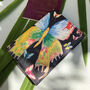 Folk Butterflies Leather Passport Case, thumbnail 1 of 3