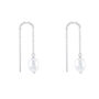 Pearl Threader Earrings, thumbnail 2 of 3