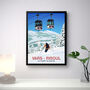 Vars Risoul Ski Resort Poster, thumbnail 3 of 6