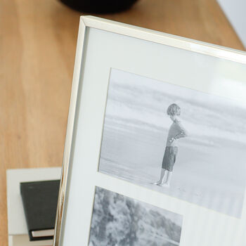 Four Aperture Square Silver Plated Fine Photo Frame, 3 of 3