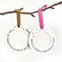 Personalised First Christmas Married Keepsake, thumbnail 2 of 7