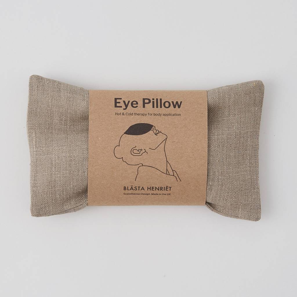 eye pillow hot and cold therapy by blasta henriet