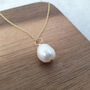 18k Gold Vermeil Plated Freshwater Pearl Necklace, thumbnail 1 of 3
