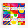 Rainbow Spots Tea Towel, thumbnail 2 of 6