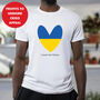 I Stand With Ukraine Organic Cotton T Shirt, thumbnail 3 of 5