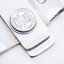 60th Birthday Sixpence Coin Money Clip, thumbnail 10 of 11
