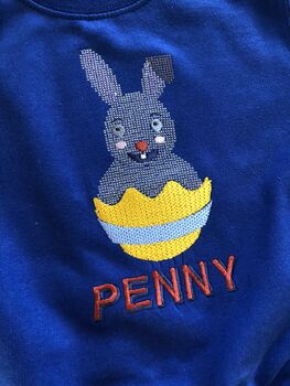 Personalised Easter Children Sweater, 4 of 6