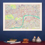 Vintage Map Of London Poster, thumbnail 5 of 9