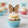 Butterfly Cupcake Toppers, Set Of Six, thumbnail 7 of 7