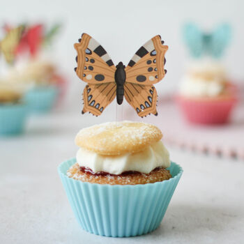 Butterfly Cupcake Toppers, Set Of Six, 7 of 7
